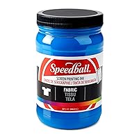 Speedball Fabric Screen Printing Ink, 32-Ounce, Blue