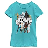 STAR WARS Girl's Galaxy of Adventures Favorites T-Shirt