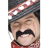 Smiffys Mexican Bandit Mustache Size: One Size