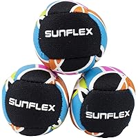 Extreme Fun Balls - Neoprene Weighted Outdoor Beach Game - Fun Balls 3 Piece Set for Outdoor and Water Use - Waterproof, UV Resistant, and Nonslip