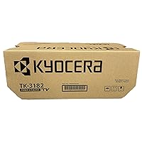 KYOCERA Genuine TK-3182 Black Toner Cartridge for ECOSYS P3055dn / P3155dn / M3655idn Model Laser Printers (1T02T70USV)