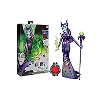 Disney Villains Maleficent Fashion Doll, Accessories and Removable Clothes, Disney Villains Toy for Kids 5 Years and Up