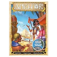 Ankh'or Board Game - Ancient Egyptian Marketplace and Building Strategy Game, Fun Family Game for Kids & Adults, Ages 8+, 2 Players, 30 Minute Playtime, Made by Space Cowboys