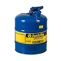 7150300 5 Gallon, Galvanized Steel Type I Blue Safety Can