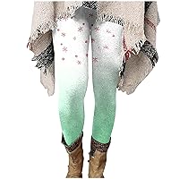Christmas Fleeced Leggings Women Snowflake Print Xmas Holiday Leggings Pants Fashion Ladies Thick Warm Tight Pants
