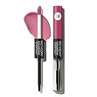 REVLON Liquid Lipstick with Clear Lip Gloss, ColorStay Overtime Lipcolor, Dual Ended with Vitamin E, 005 Infinite Raspberry, 0.07 Fl Oz (Pack of 1)