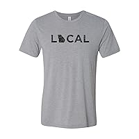 Local - USA Home State Pride Canvas Triblend T Shirt