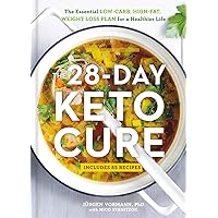 The 28-Day Keto Cure: The Essential High-Fat, Low-Carb Weight Loss Plan for a Healthier Life The 28-Day Keto Cure: The Essential High-Fat, Low-Carb Weight Loss Plan for a Healthier Life Hardcover