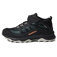 Merrell Unisex-Child Moab Speed Mid a/C Waterproof (Toddler/Little Big Kid) Hiking Boot