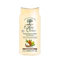 Le Petit Olivier Nutrition Cream Shampoo - Olive, Shea, Argan Oils - Repairs Dry, Damaged Hair - Enriched With Natural Origin Ingredients - Free Of Silicone - 8.45 oz
