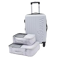 Wrangler Luggage Set, Grey, 20