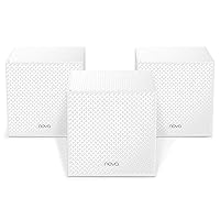 Tenda Nova Mesh WiFi System MW12 - Covers up to 6000 sq.ft - Tri-Band AC2100 Whole Home WiFi Mesh System - Gigabit Mesh Router for 100+ Devices - Dual-Band Mesh Network - 3 Gigabit Ports - 3-Pack