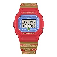 G-Shock DW5600SMB-4 Brown/Red One Size