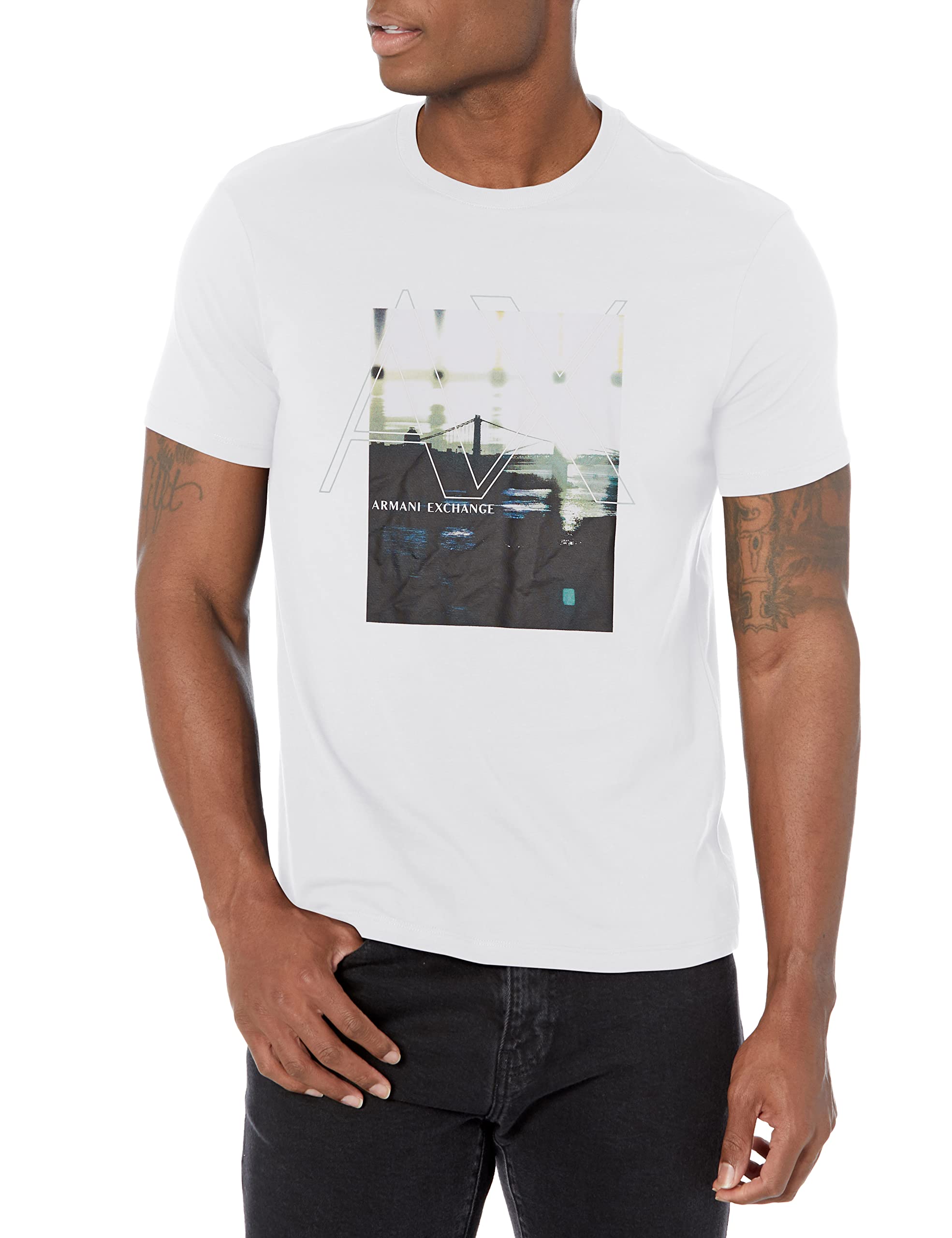 Mua A|X ARMANI EXCHANGE Men's Ny Bridge Graphic T-Shirt trên Amazon Mỹ  chính hãng 2023 | Giaonhan247