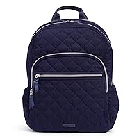 Vera Bradley Women's Performance Twill Campus Backpack, Classic Navy, One Size
