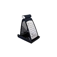Aeon Design Foldable Grater - Container With Storage Lid - Effortless Shredding and Convenient Storage - Unique Design 2 Side Grater - Onion Chopper, Vegetable Slicer, Fruit and Cheese Cutter