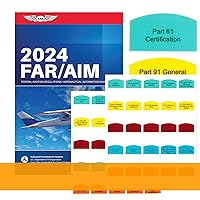 DIY Kit 2024 ASA FAR/AIM Book + 50 Tabs for Instrument Flight Rules - IFR Kit