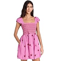 Free People Women's Tory Embroidered Mini
