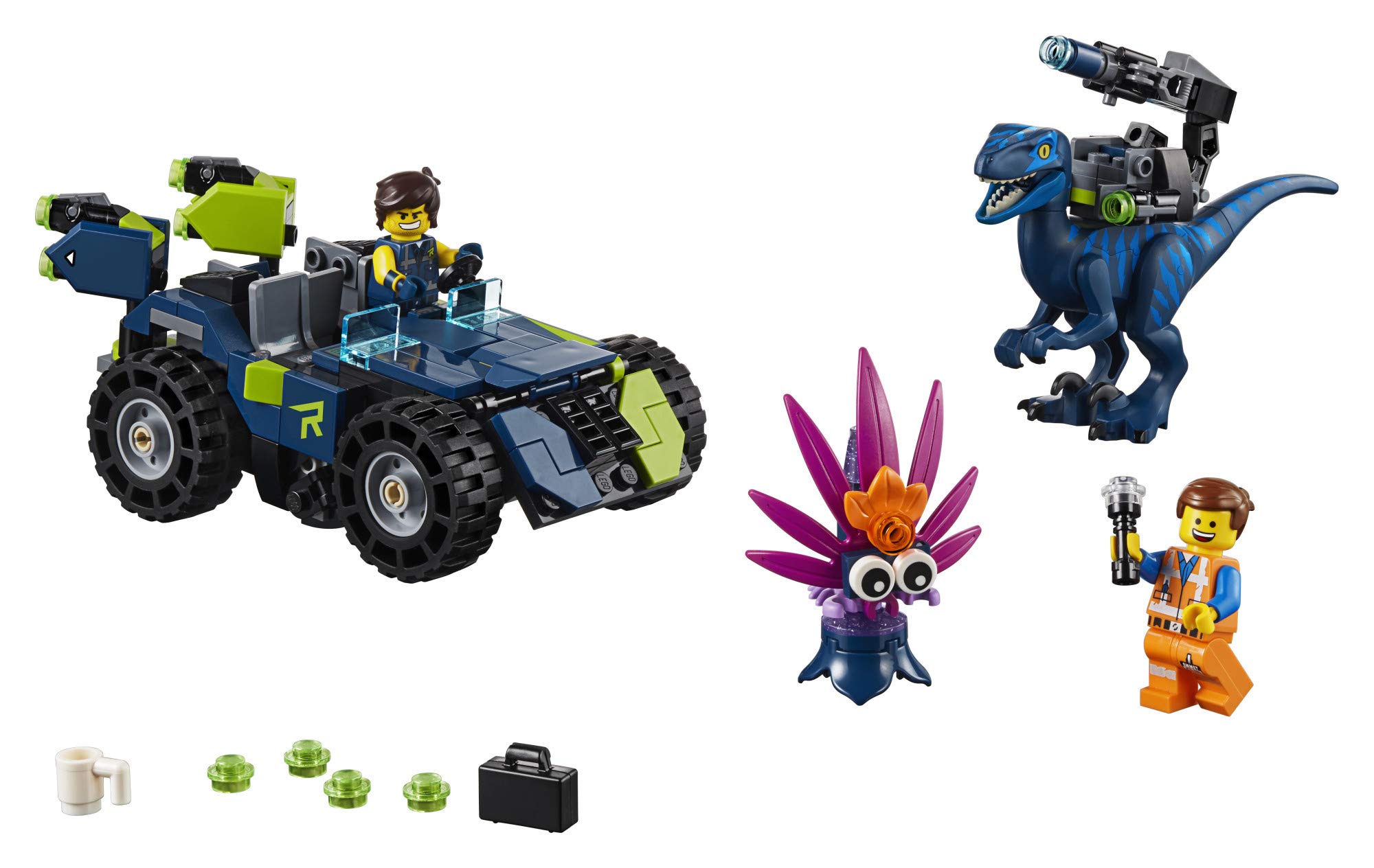 LEGO The Movie 2 Rex’s Rex-treme Offroader! 70826 Dinosaur Car Toy Set for Boys and Girls, Action Building Kit (230 Pieces)