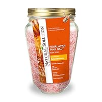 WBM Natural Solution 8352A 100% Natural Himalayan Pink Salt Bath Salt Beeswax (1.5 lbs/ 680g)- Body Relaxing Bath Salt, Use for Skin Therapy- Soothe Back Neck Shoulder Pain Aches Tension
