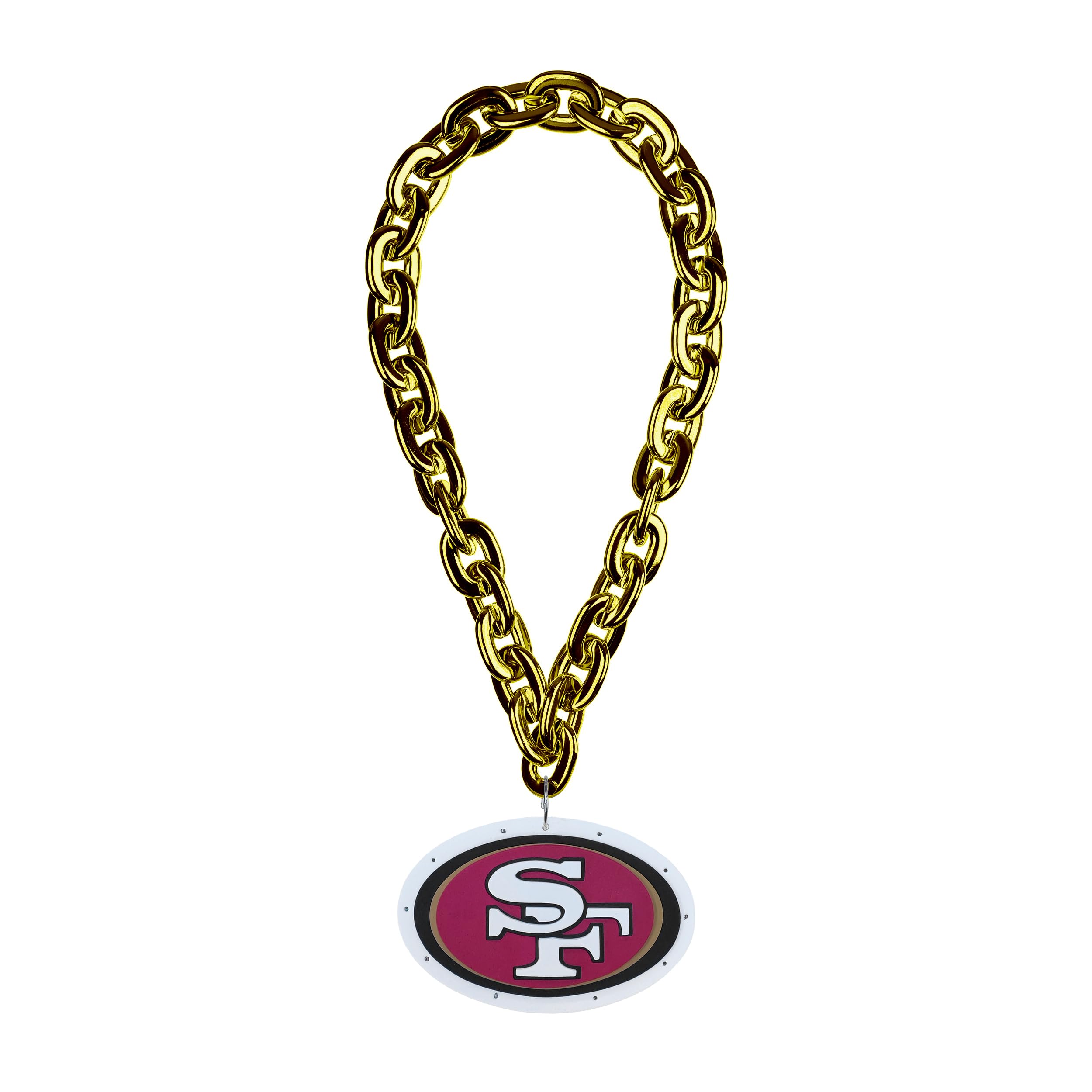 FOCO NFL Womens NFL Team Logo Fan Team Light Up Chain