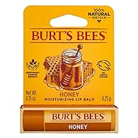 Burt's Bees Honey Moisturizing Lip Balm 0.15 oz (Pack of 4)