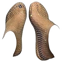 Women's Luxury Mesh Flats Footwear Girl, Women Shoe - Black/Gold