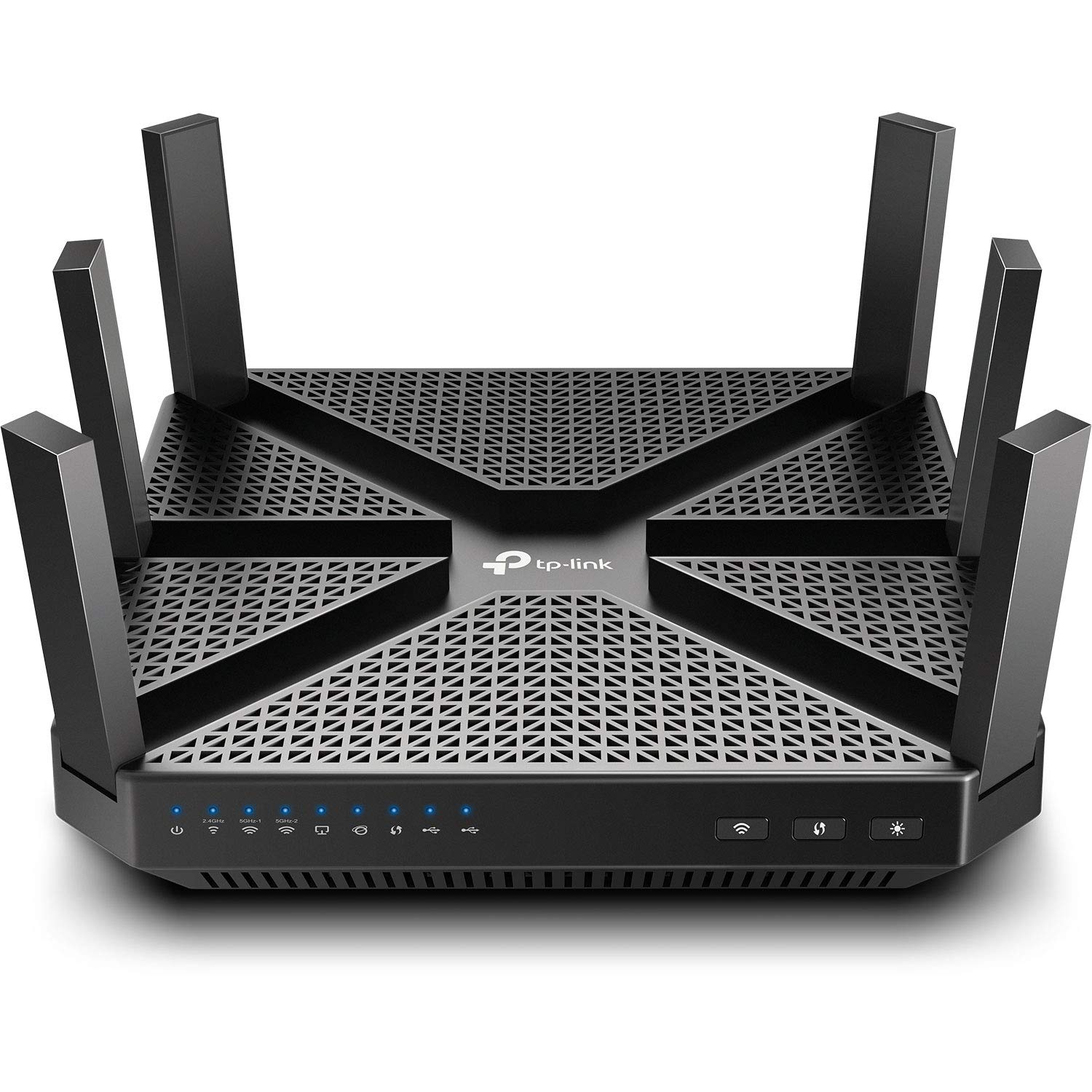 TP-Link AC4000 Smart WiFi Router - Tri Band Router , MU-MIMO, VPN Server, Antivirus/Parental Control, 1.8GHz CPU, Gigabit, Beamforming, Link Aggregation, Rangeboost, Works with Alexa(Archer A20),Black