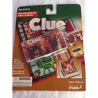 Clue: Basic Fun Mini Board Game Keychain