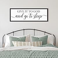 Vivegate Give It To God And Go To Sleep Sign Framed 41
