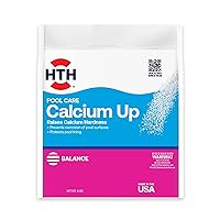 HTH 67059 Swimming Pool Care Calcium Hardness Up, Swimming Pool Chemical Protects Swimming Pool Surfaces and Liners, 4 Lbs