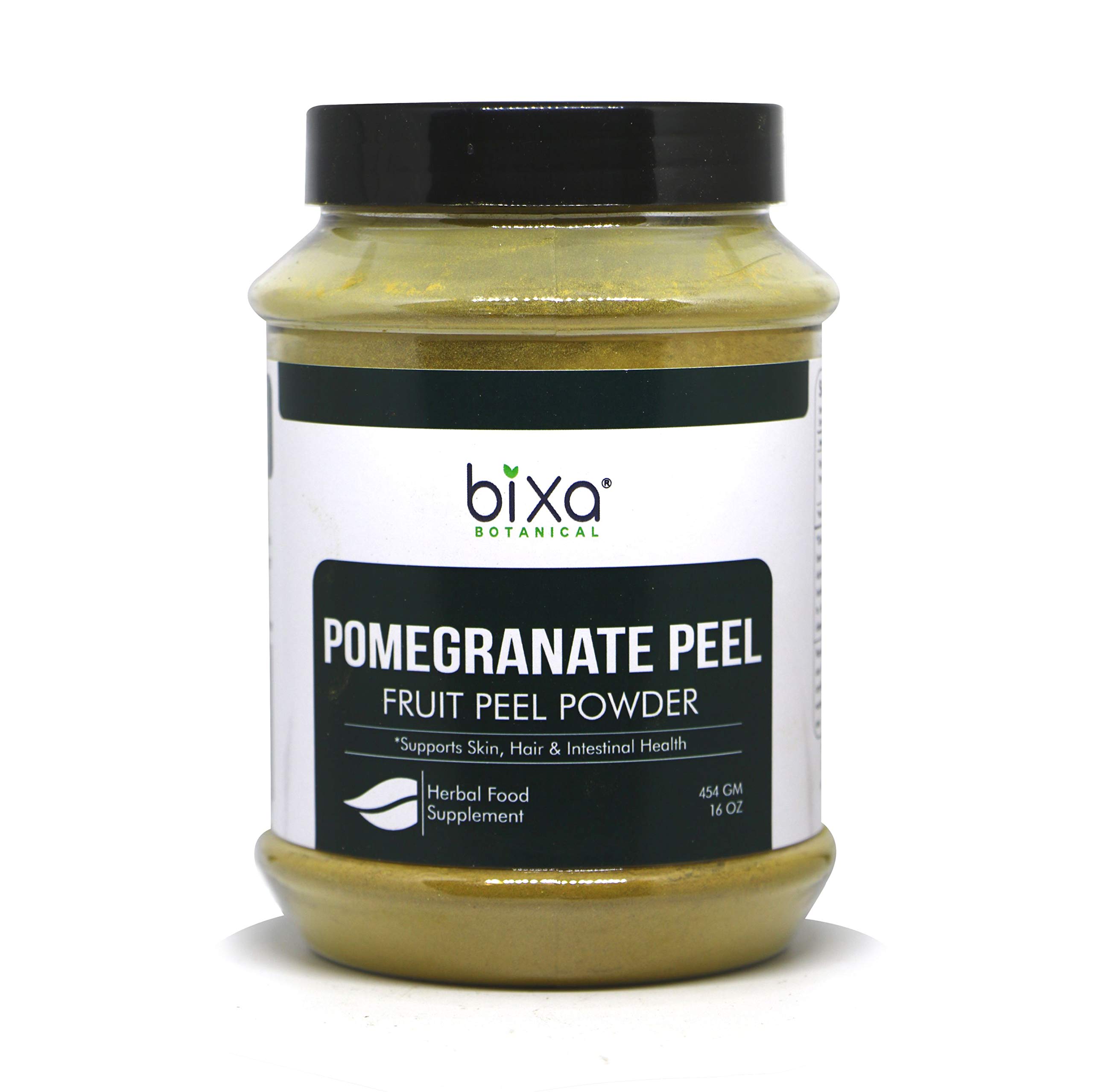 bixa BOTANICAL Pomegranate Peel Powder (Punica granatum) - 1 Pound (16 Oz) 454 GRMS | Ayurvedic Herbal Supplement Helps to Improves Digestion