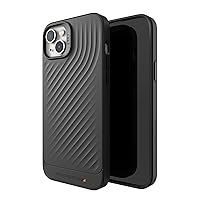 Gear4 ZAGG Copenhagen Case for Apple iPhone 14 Plus, D30 Drop Protection Up to (13ft│4m), Wireless Charging Compatible, Reinforced Top, Bottom & Edges - Black