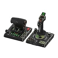 Turtle Beach VelocityOne Flightdeck Universal HOTAS Simulation System Joystick & Throttle for Air & Space Combat Simulation For Windows 10 & 11 PCs – Touch Display & Buttons, 139 Programmable Controls Turtle Beach VelocityOne Flightdeck Universal HOTAS Simulation System Joystick & Throttle for Air & Space Combat Simulation For Windows 10 & 11 PCs – Touch Display & Buttons, 139 Programmable Controls