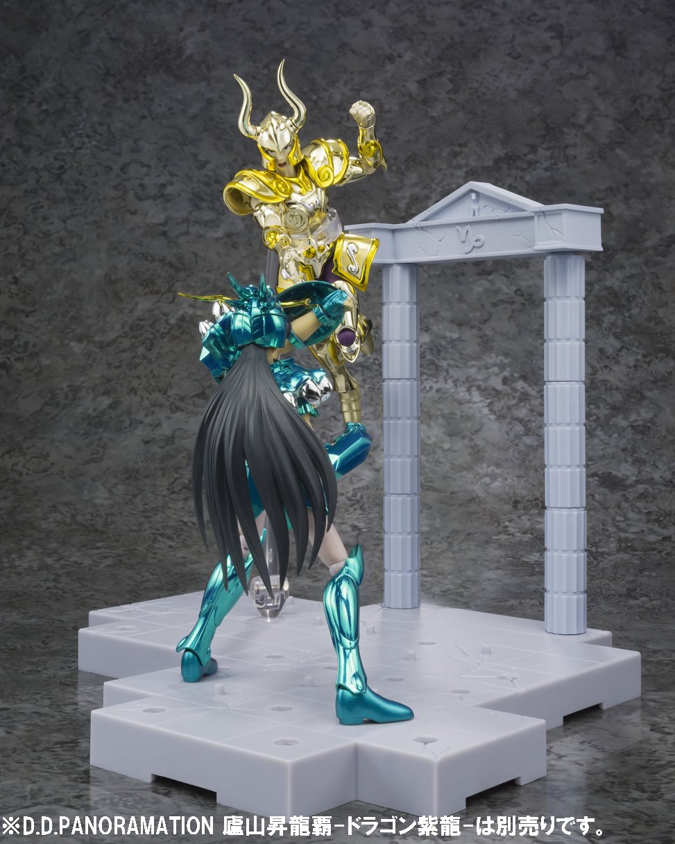TAMASHII NATIONS Bandai D.D.Panoramation Glittering Excalibur in The Palace of Rock Goat -Capricorn Shura- Saint Seiya Action Figure