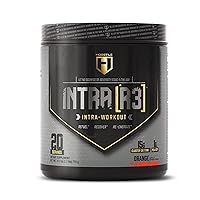 HOSSTILE Intra[R3] Intra Workout Powder, Intra Workout Carb, EAA & BCAA Drink, Enhance Energy & Endurance, Improve Muscle Recovery, Build Lean Muscle, Orange, 20 Servings
