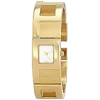 Peugeot Women Quartz Wrist Watch with Cuff Metal Bracelet