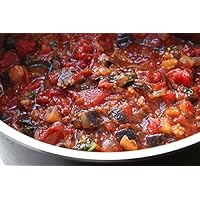 Caribbean Eggplant with Tomatoes