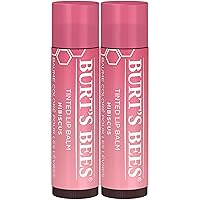Lip Tint Balm with Long Lasting 2 in 1 Duo Tinted Balm Formula, Color Infused with Deeply Hydrating Shea Butter for a Natural Looking Buildable Finish, Soft Hibiscus (2-Pack)
