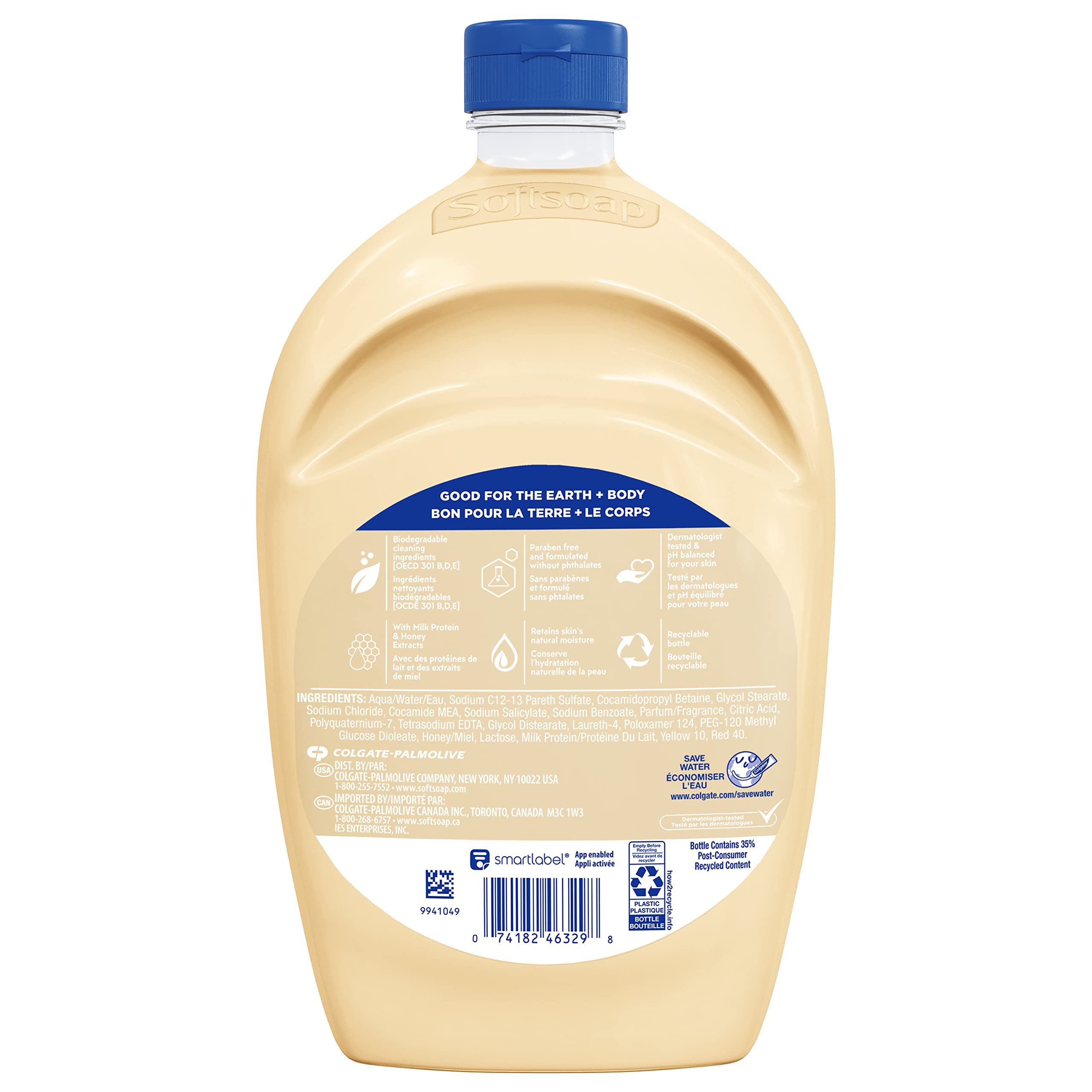 Softsoap Milk & Honey Scented, Liquid Hand Soap Refill, 50 Ounce