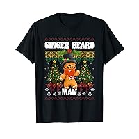 GingerBeard Man Christmas Tree Spirit Attire Ginger Beard T-Shirt