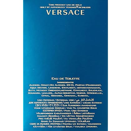 Versace Eros Men's Mini EDT .17 oz - 100% Authentic