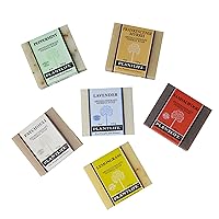 Top 6 Herbal Bar Soaps - Moisturizing and Soothing Soap for Your Skin - Hand Crafted Using Plant-Based Ingredients - Made in California 4oz Bar
