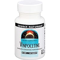 SOURCE NATURALS 10Mg 120 Tb Vinpocetine, 120 CT