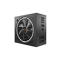 Pure Power 12 M 550W, ATX 3.0, 80 Plus® Gold, Modular Power Supply, for PCIe 5.0 GPUs and GPUs with 6+2 pin connectors, 12VHPWR Cable Included, Silent 120mm be quiet! Fan - BN502
