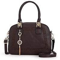 Montana West Crossbody Satchel Bag Small Top Handle Purse Barrel Handbag Tote Hobo Designer Gift MWC-S041CF
