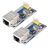 AITRIP 2PCS W5500 Ethernet Network Module Full Hardware TCP/IP Protocol 51 / STM32 Microcontroller Program SPI Interface for Arduino