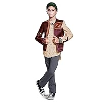 Disguise Disney Zombies Zed Deluxe Boys' Costume Red, X-Large/(14-16)