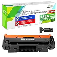 (NO CHIP, with Tool) 138A W1380A Compatible Toner Cartridge Standard Capacity 1500 Pages Black for H P Laserjet Pro 3001dw 3001dw MFP 3101 3101fdw Printers