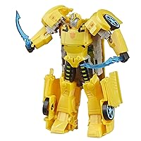 Transformers Toys Cyberverse Ultra Class Bumblebee Action Figure, Combines with Energon Armor to Power Up, for Kids Ages 6 and Up, 6.75-inch, Yellow